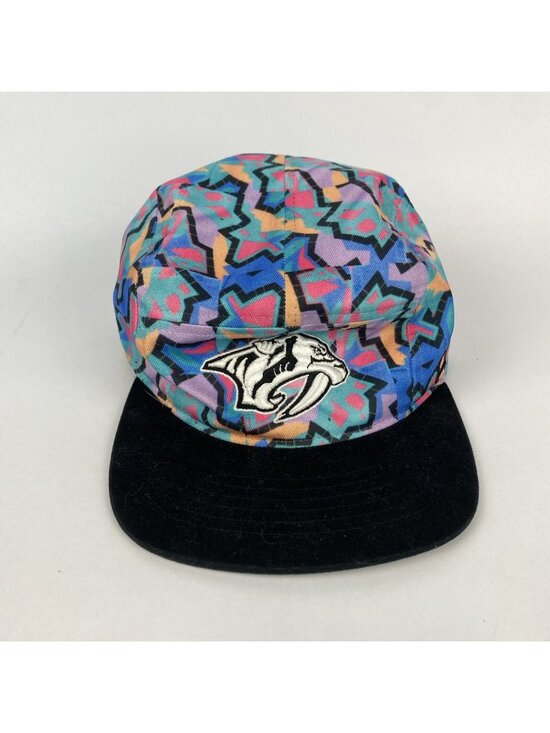 Zephyr Other - Zephyr NHL Nashville Predators RARE "Skeeter" Flat Bill Camper SnapBack Hat